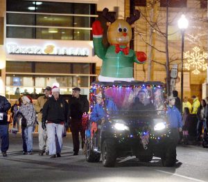 Downtown traffic patterns will be altered for Christmas parade